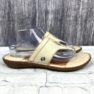 BOC Born Concept Leather Thong Sandals Women Size US 11/EU 43